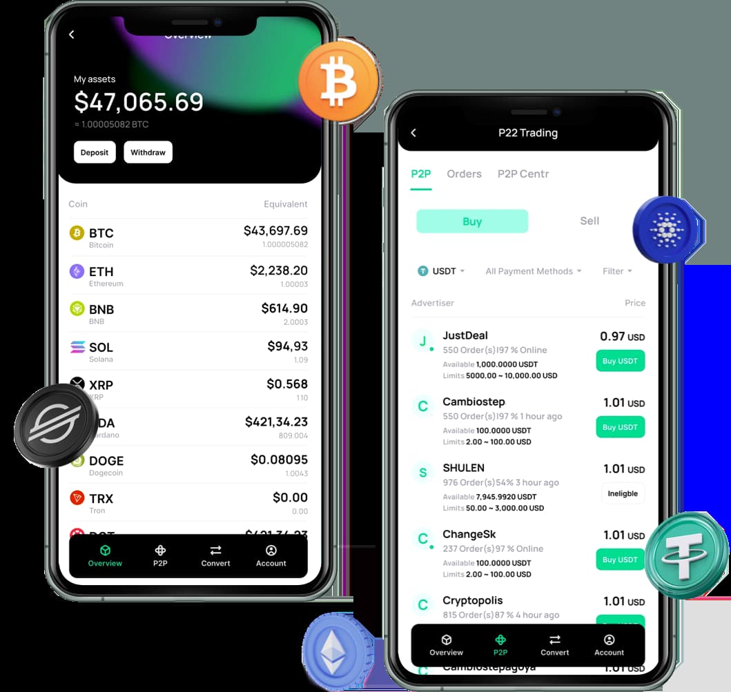 P2P Crypto Exchange Development Company